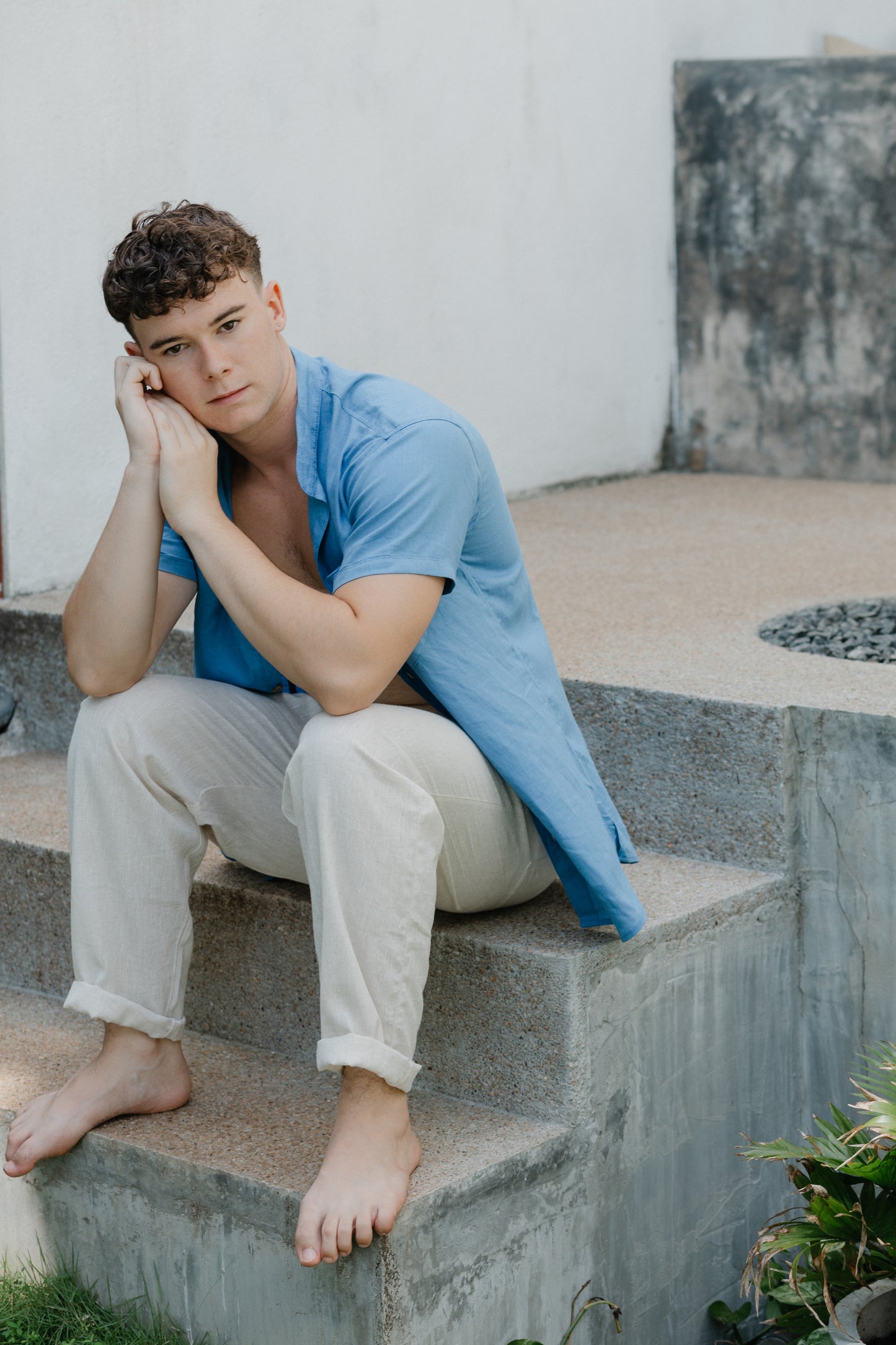 Axel Shirt Light Blue
