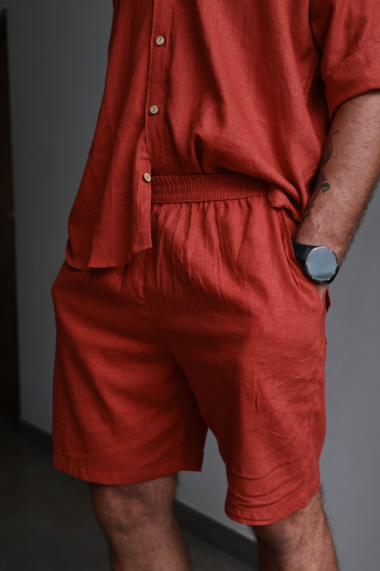 Adam Shorts Red