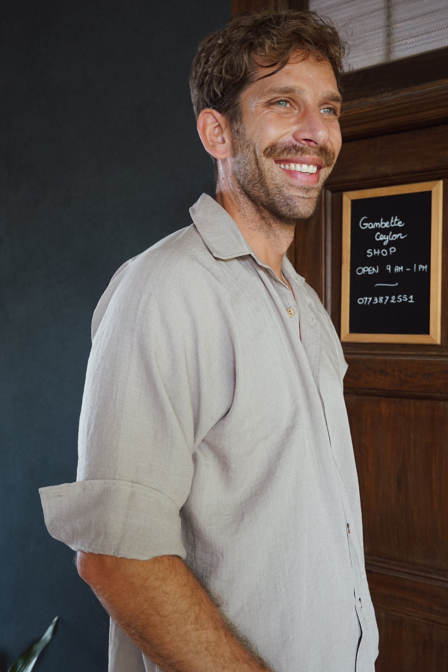 Angelo Shirt Stone