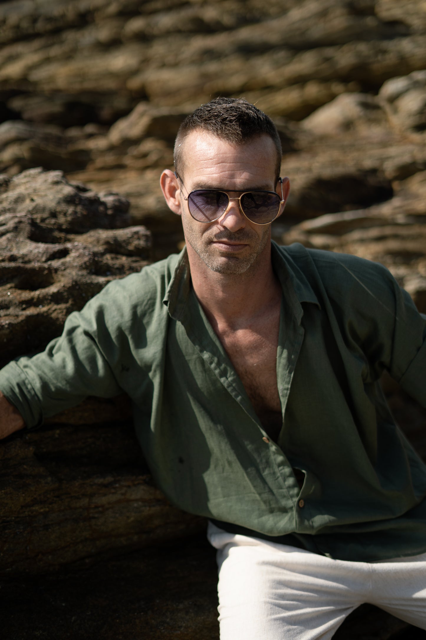 Angelo Shirt Khaki