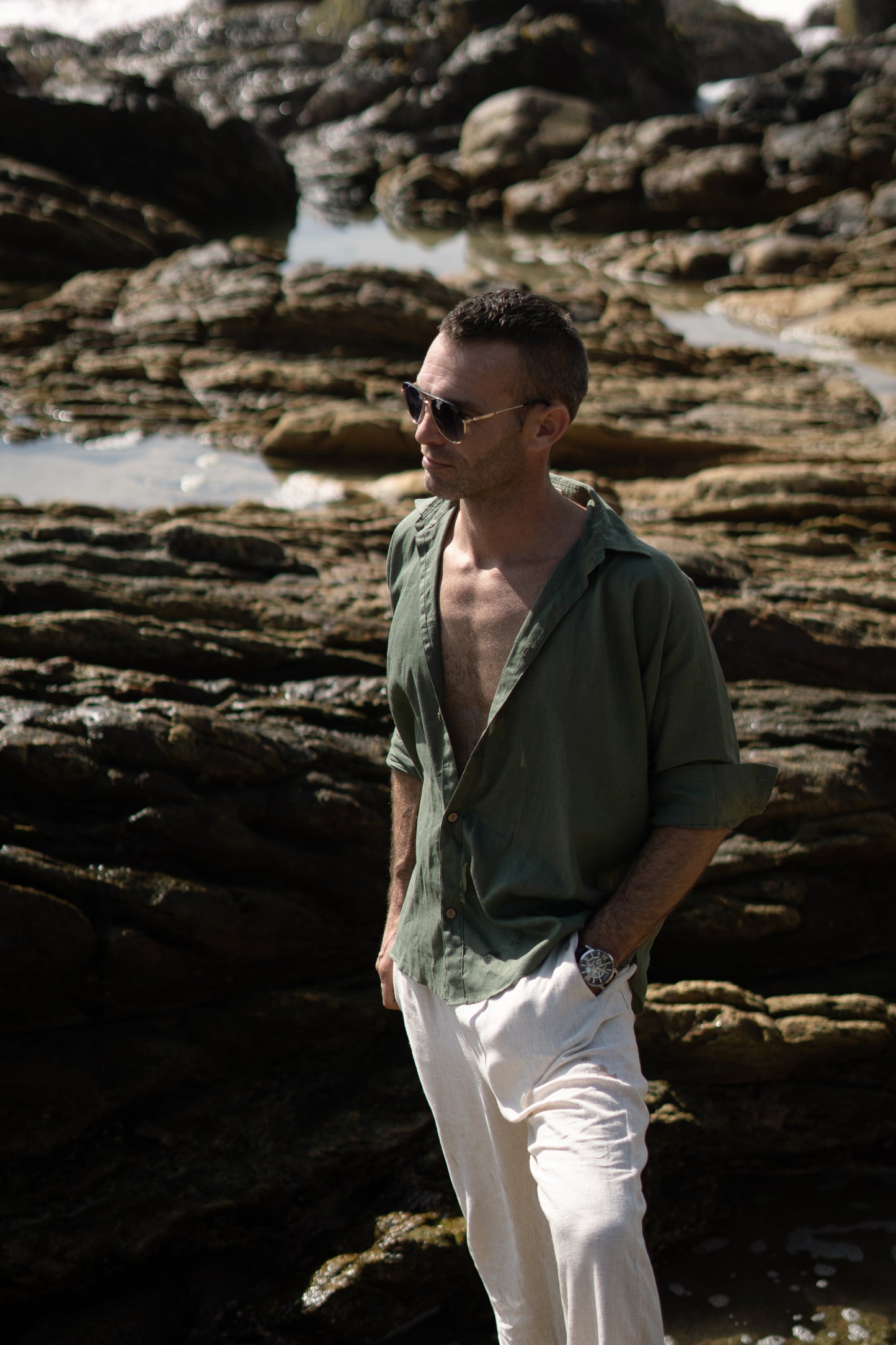 Angelo Shirt Khaki