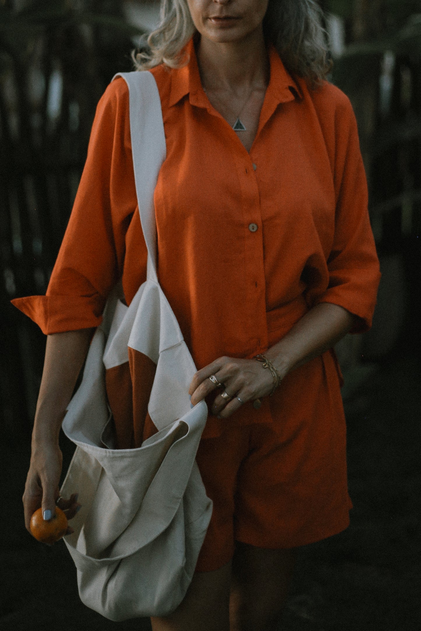 Enora Shorts Orange
