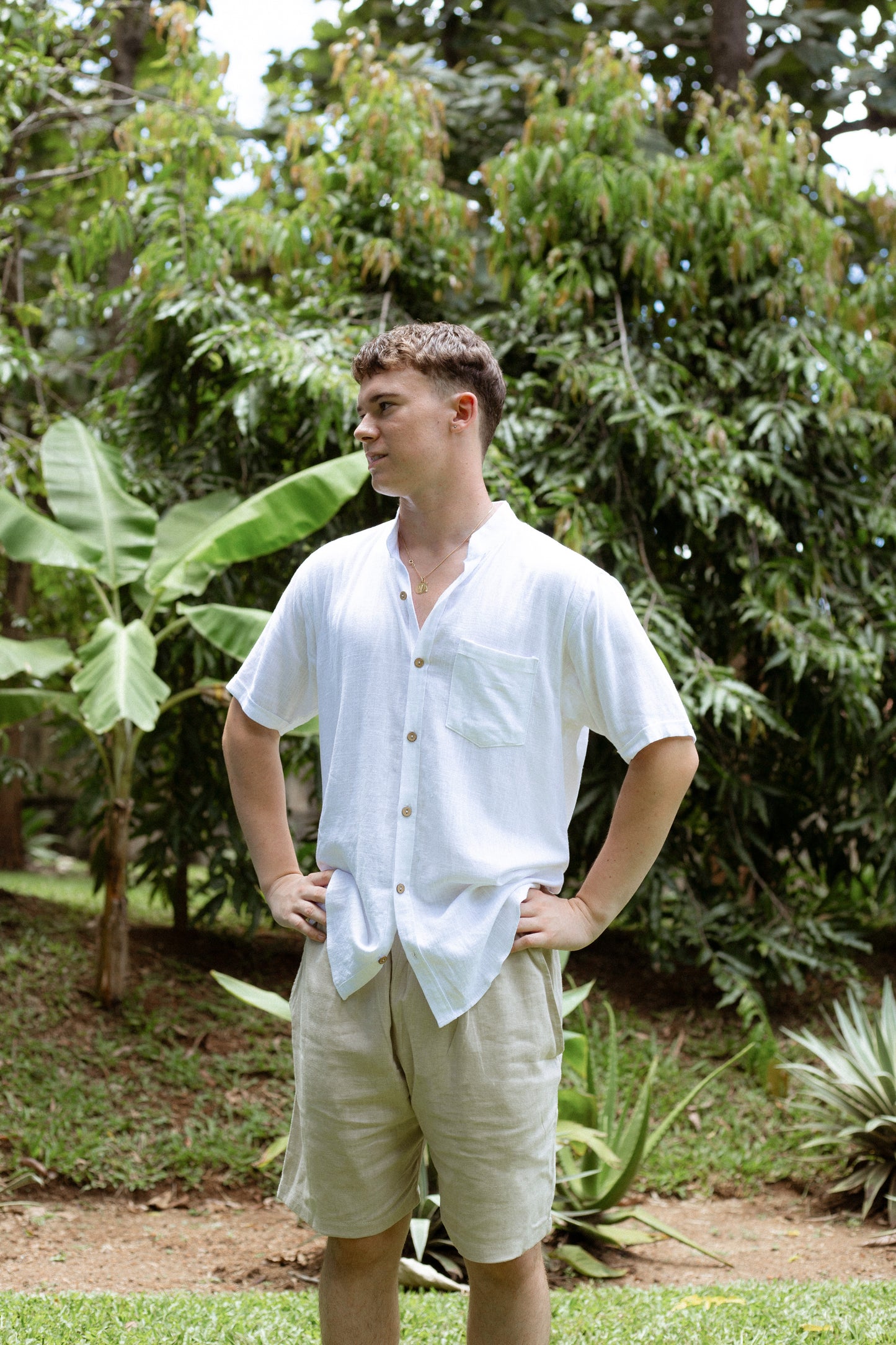 Axel Shirt White