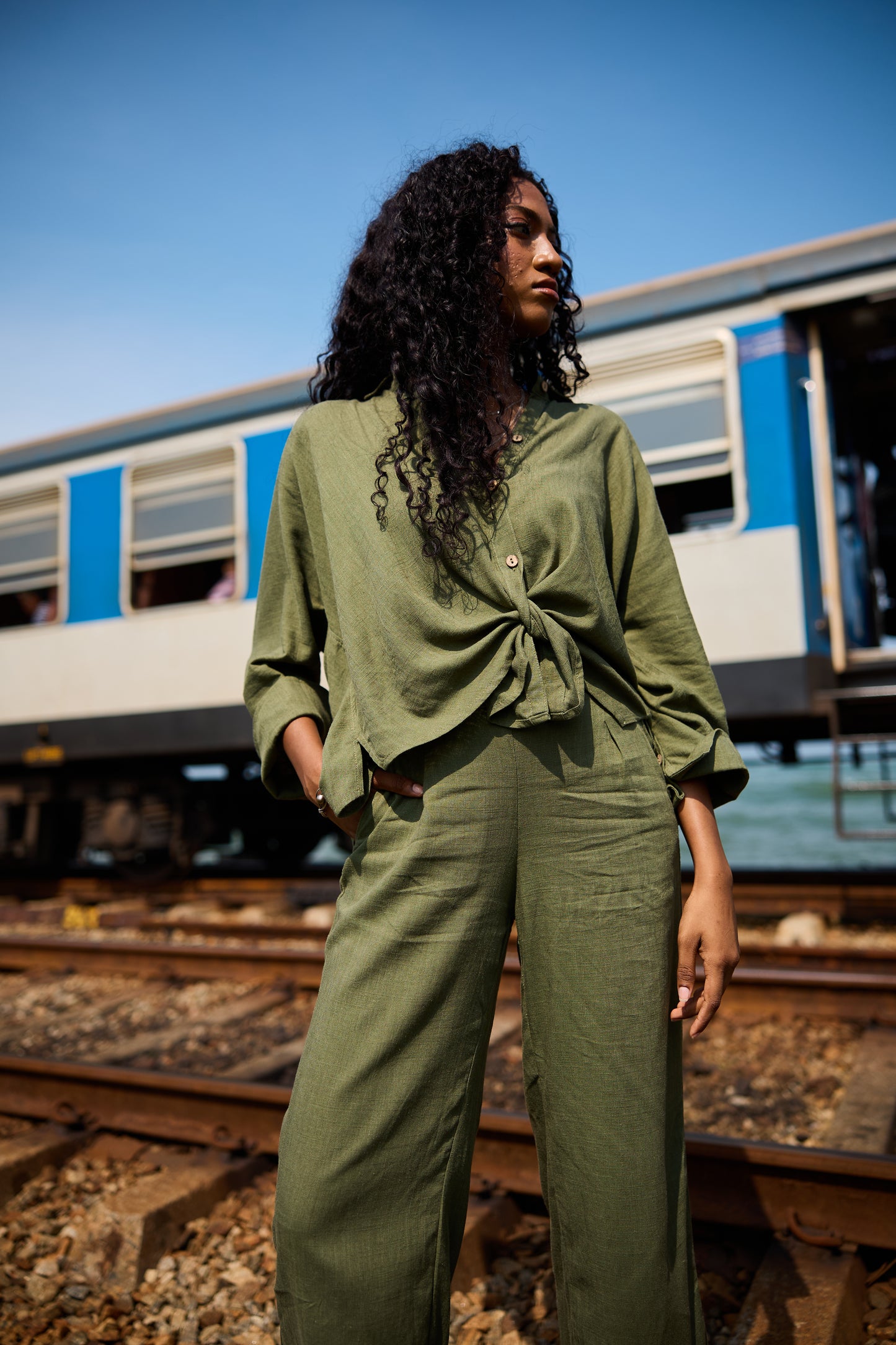 Suhasna Shirt Khaki