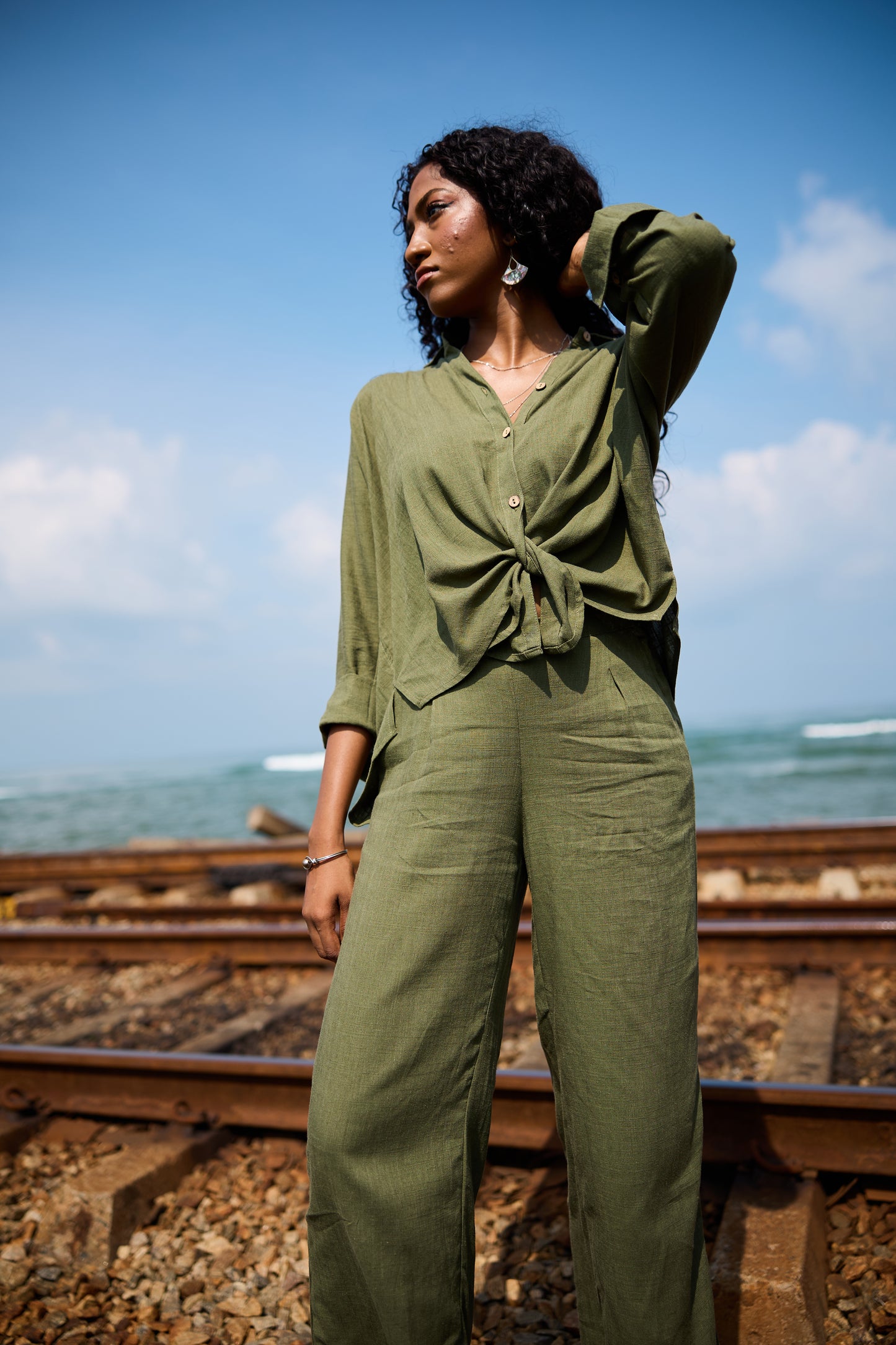 Suhasna Shirt Khaki