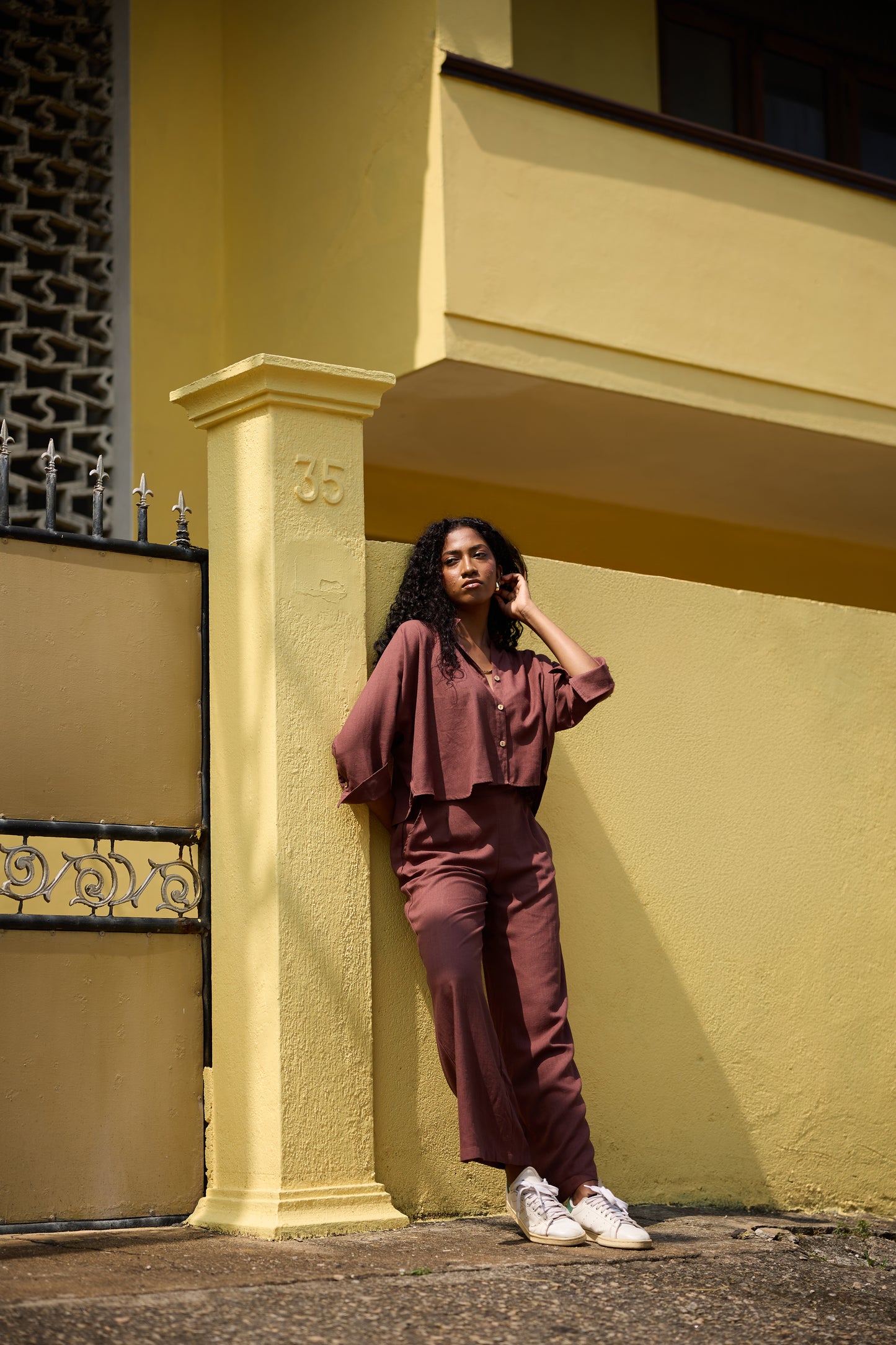 Enora Pants Chocolate