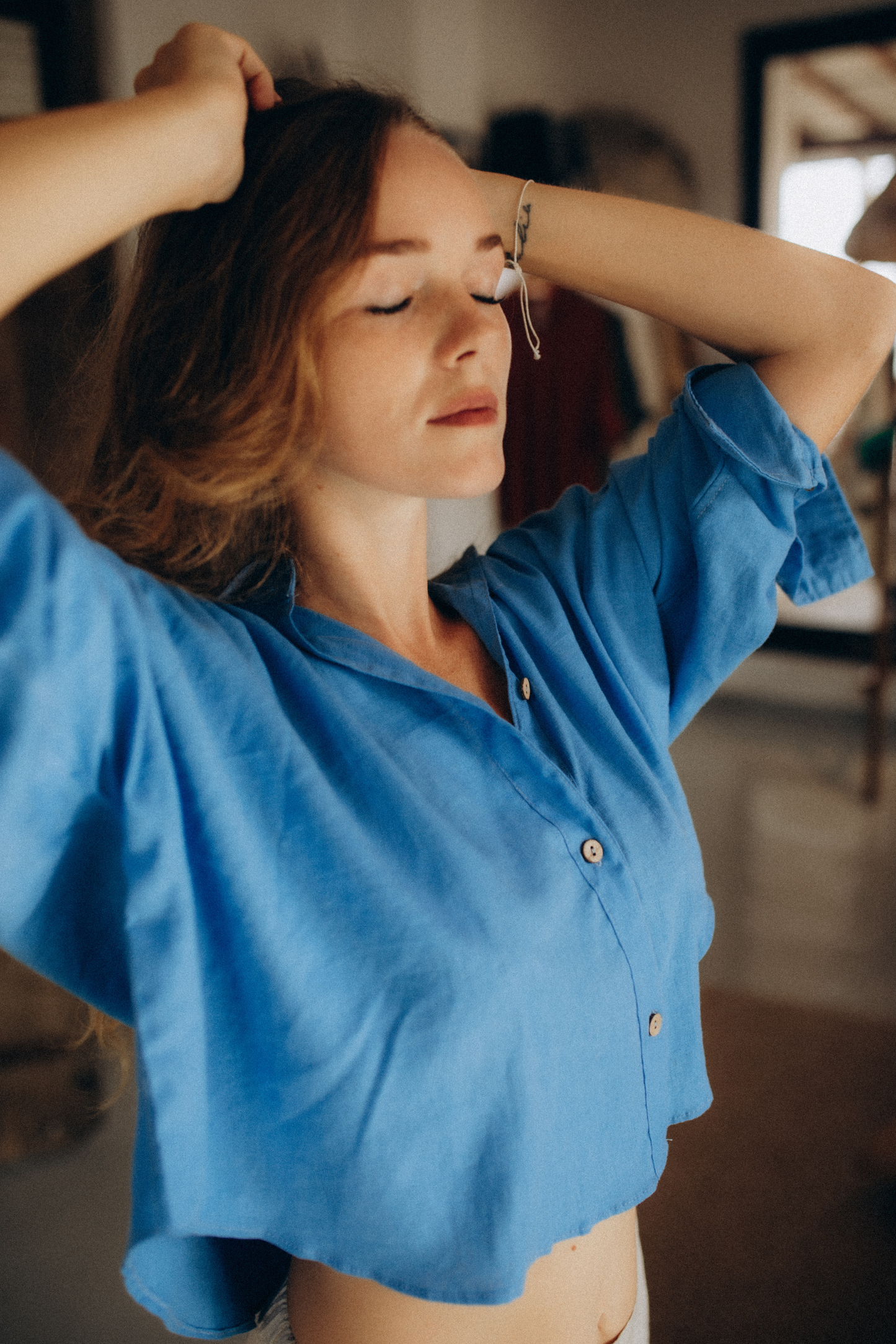 Podhi Shirt Light Blue