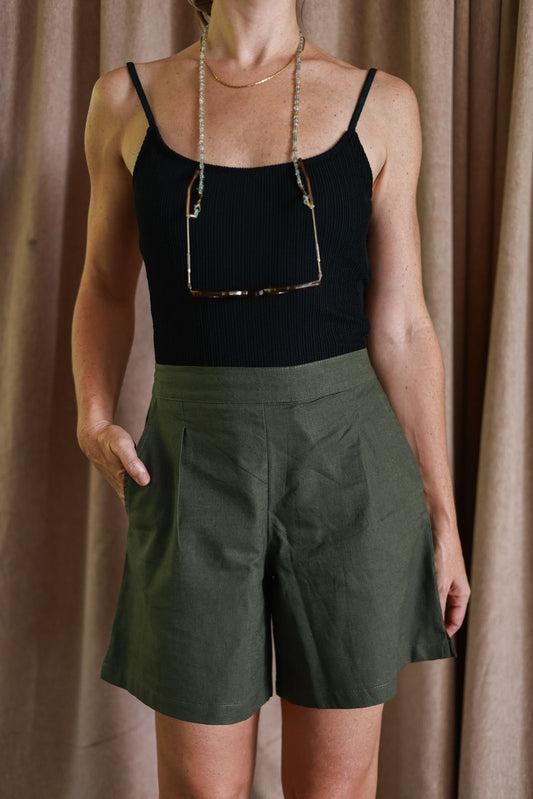 Enora Shorts Khaki