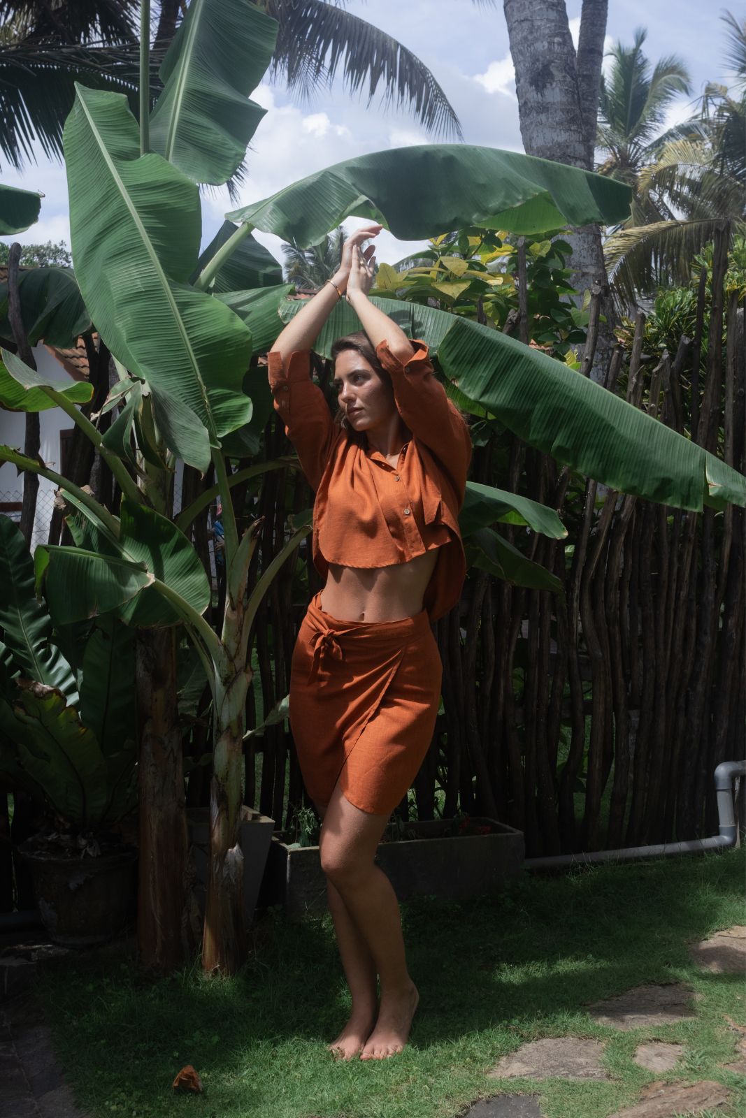 Podhi Shirt Papaya