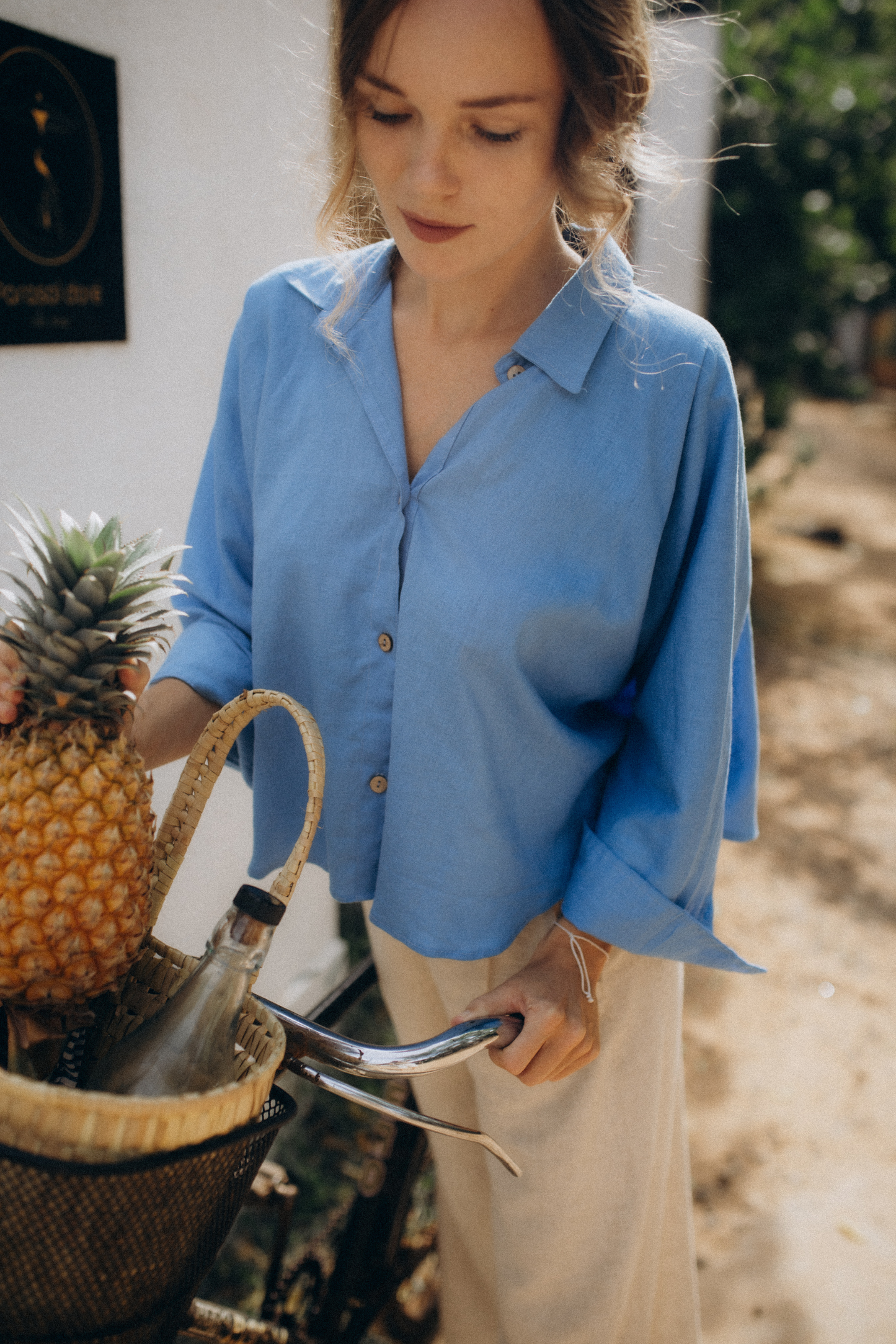 Podhi Shirt Light Blue