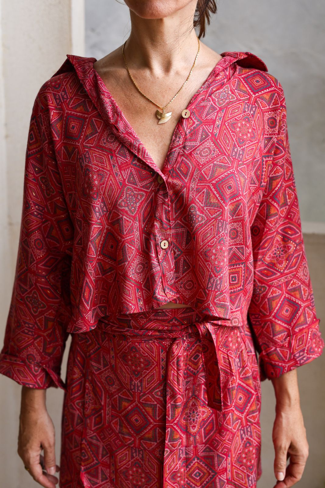 Podhi Shirt Sunset Pink