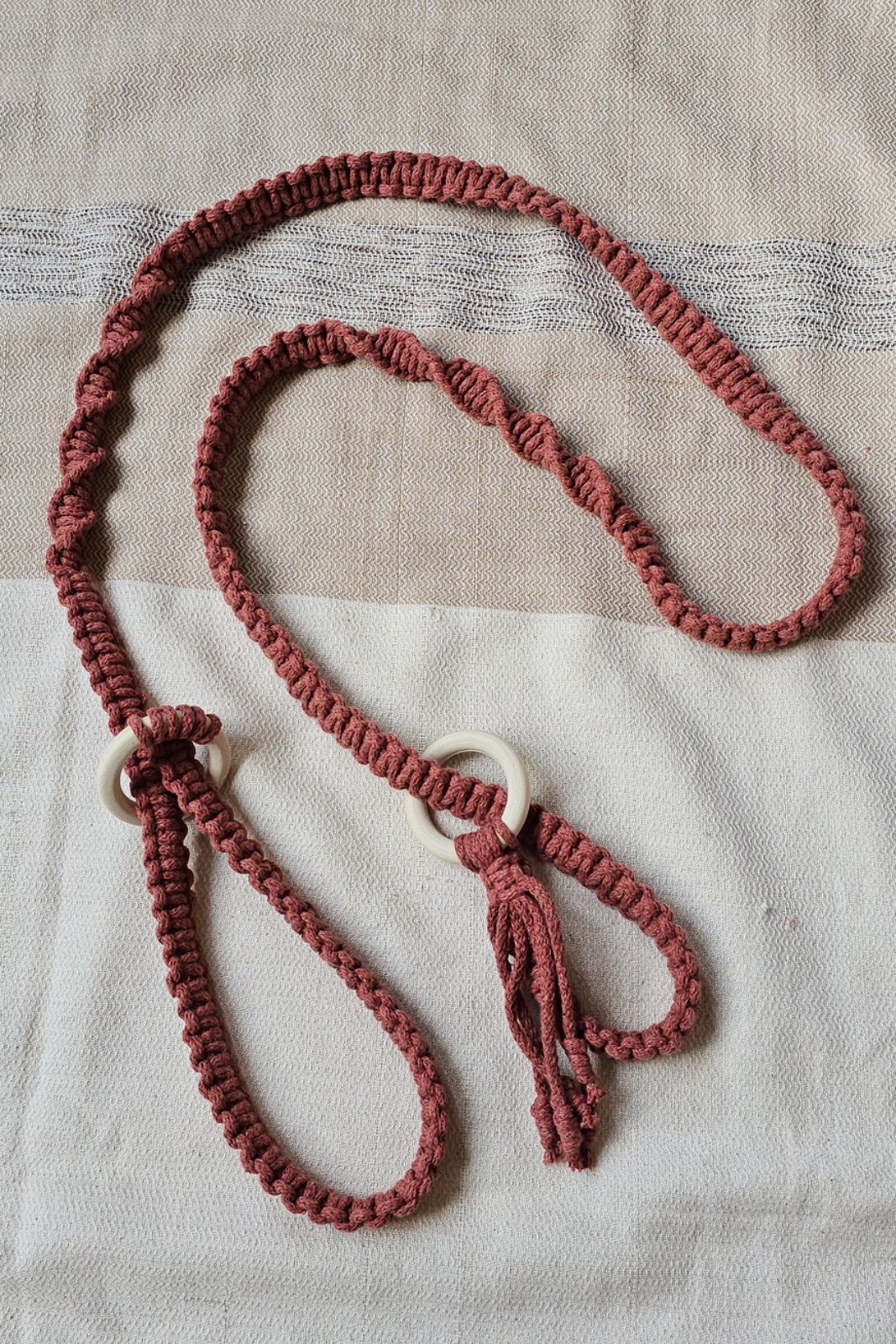Macrame Yoga Mat Rope