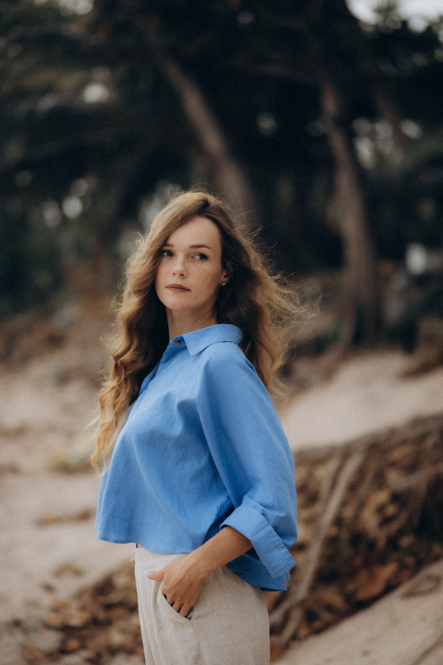 Podhi Shirt Light Blue
