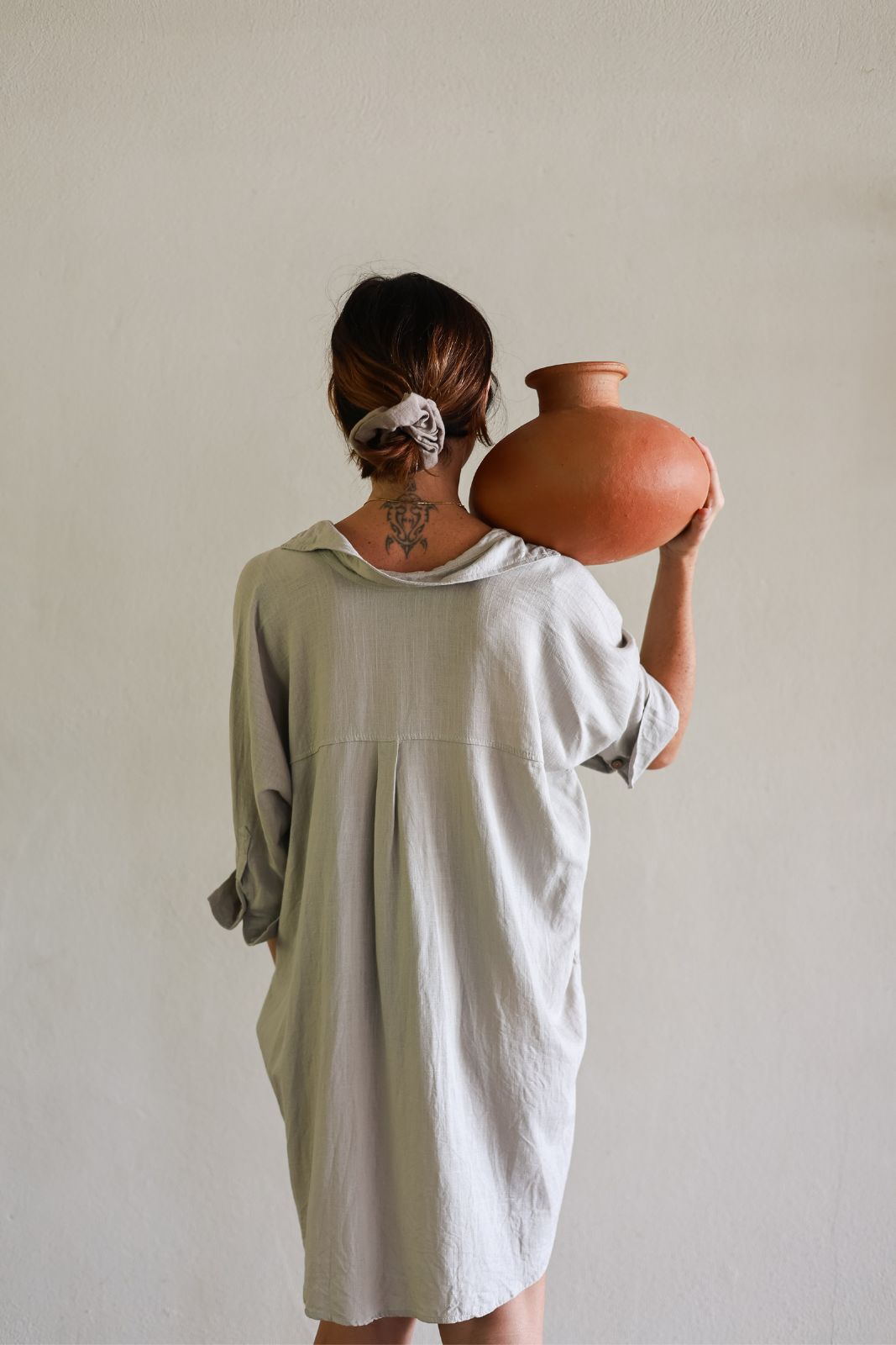 Jane Shirt Light Grey
