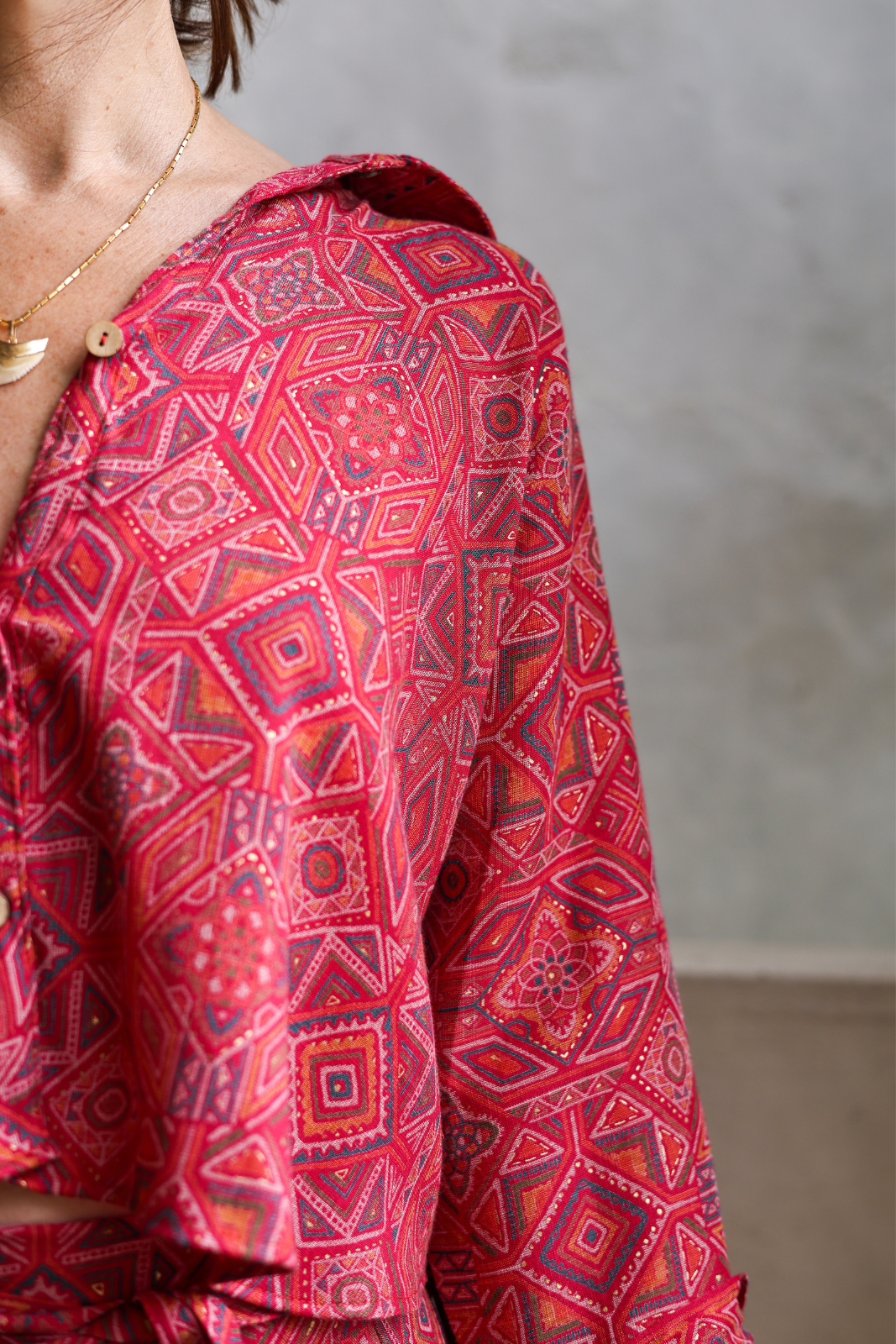 Podhi Shirt Sunset Pink