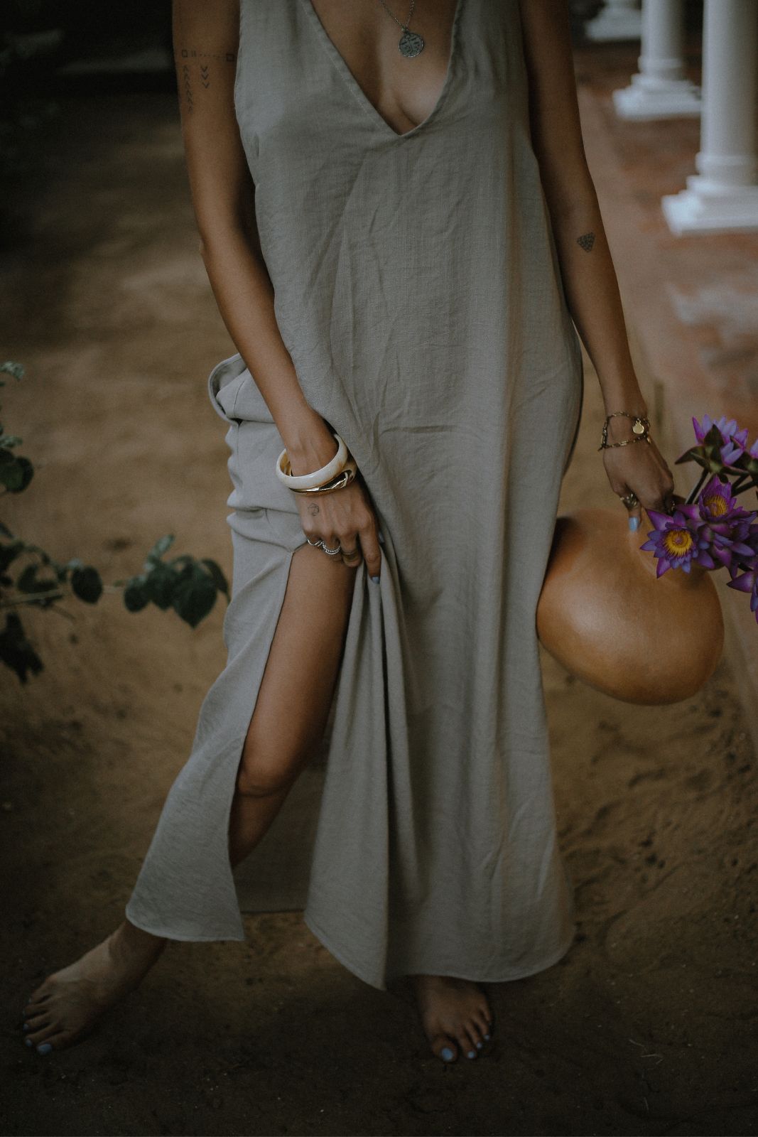 Mai Linen Dress