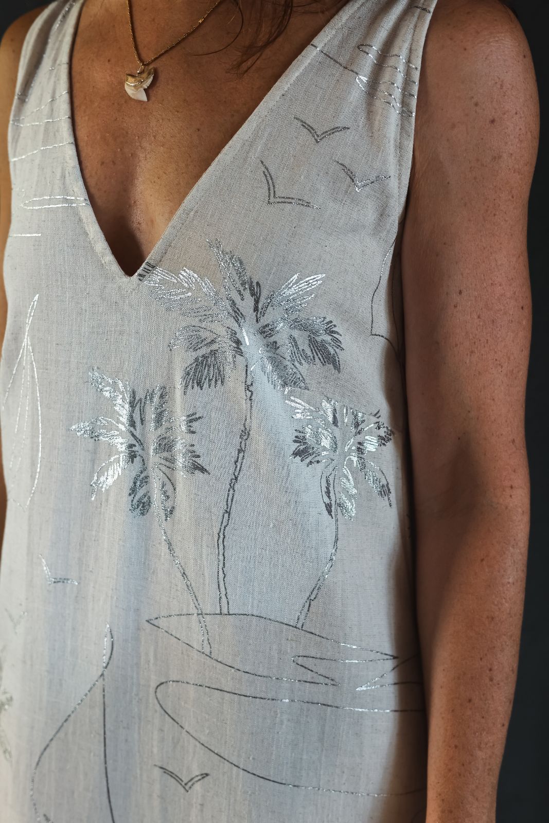 Mai Linen Dress