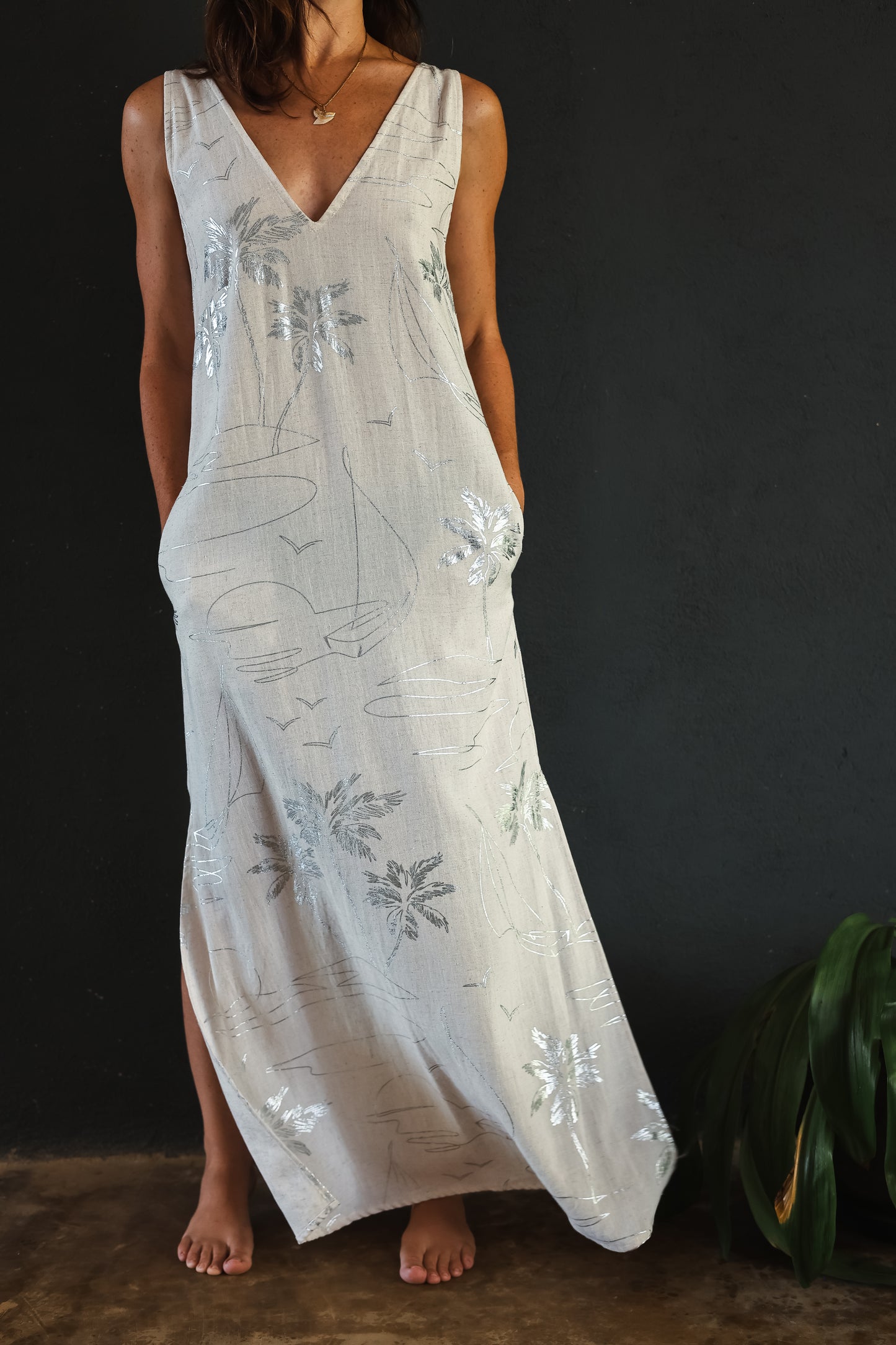 Mai Linen Dress