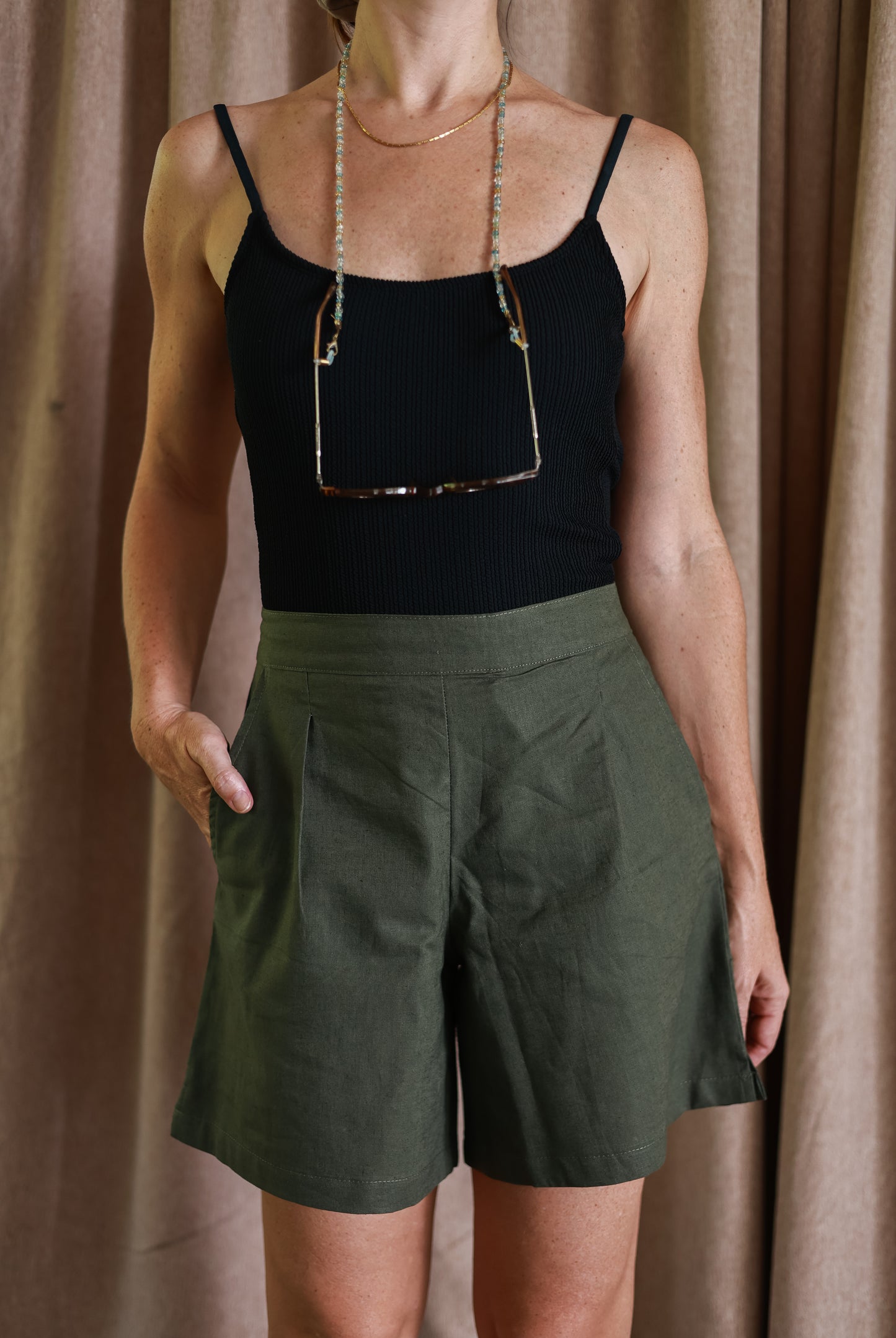 Enora Shorts Khaki