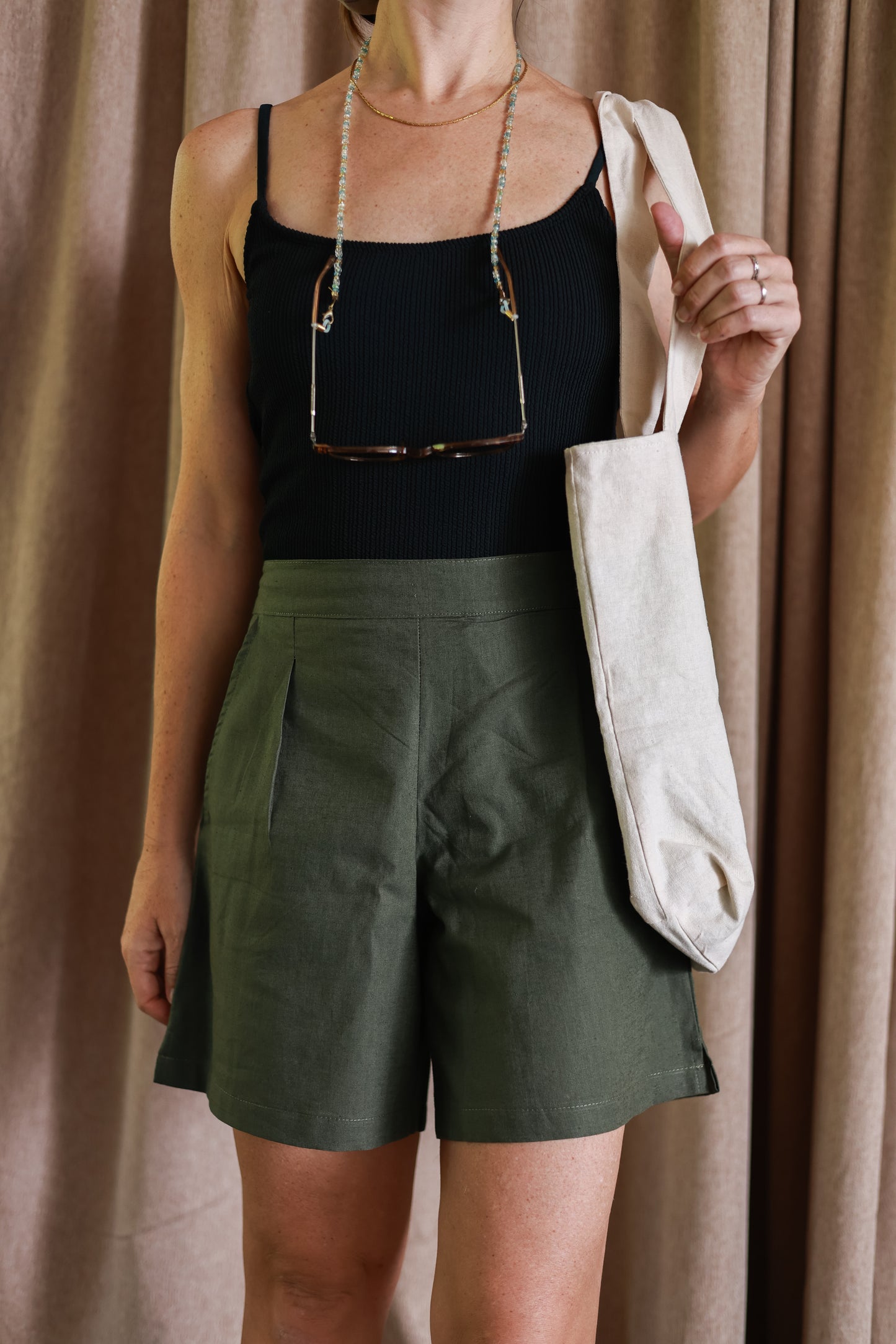 Enora Shorts Khaki
