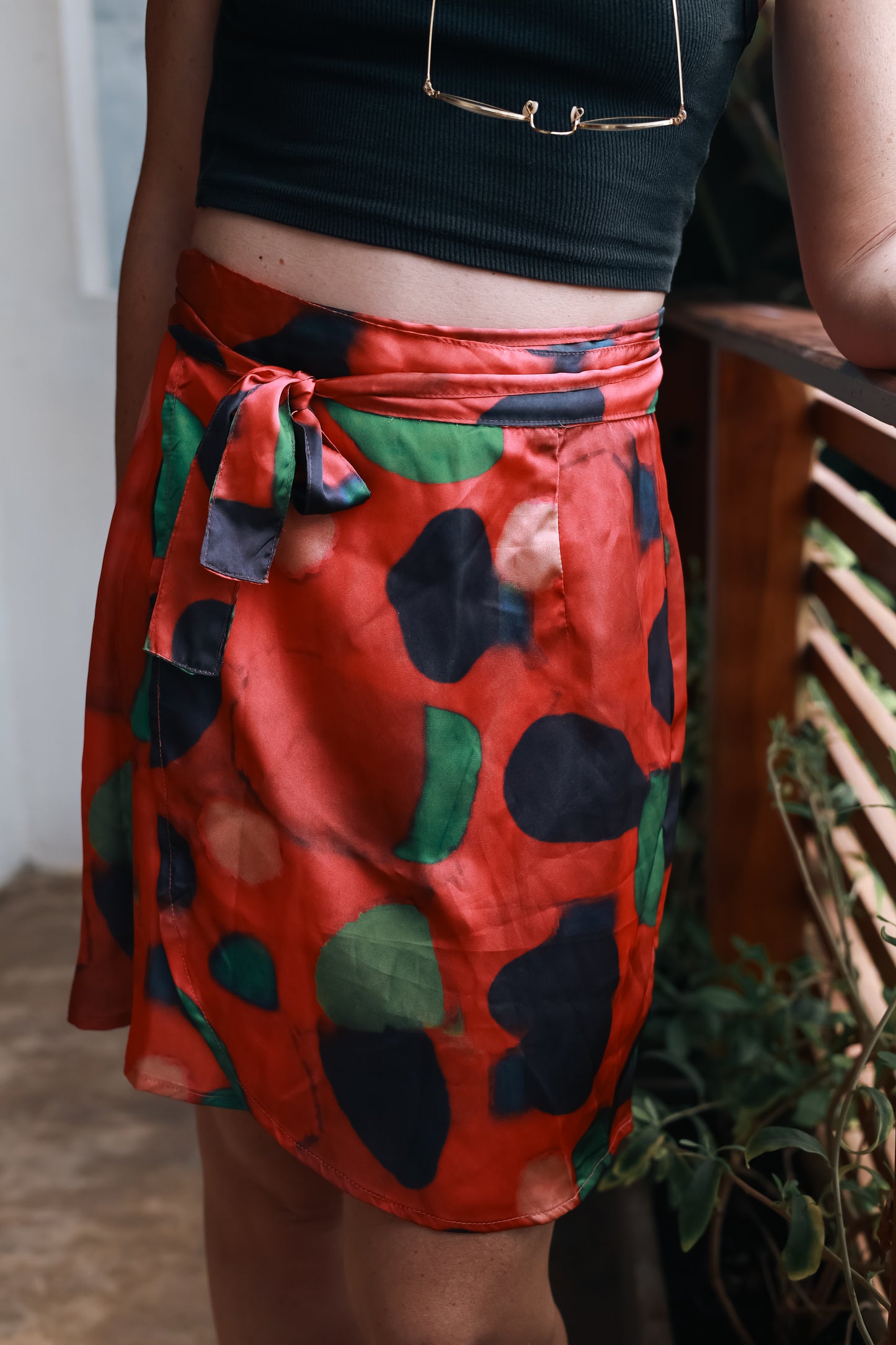 Shanni Skirt Red Dots