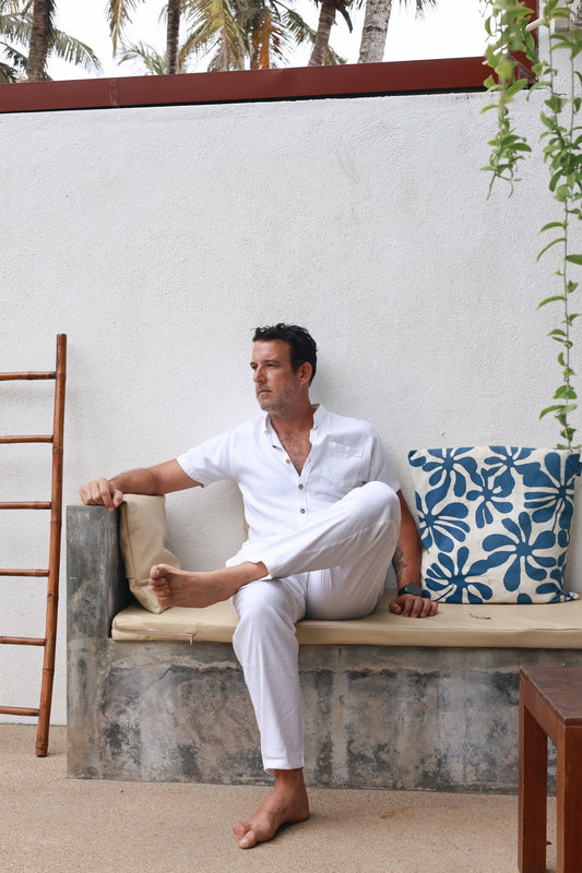 Adam Pants White