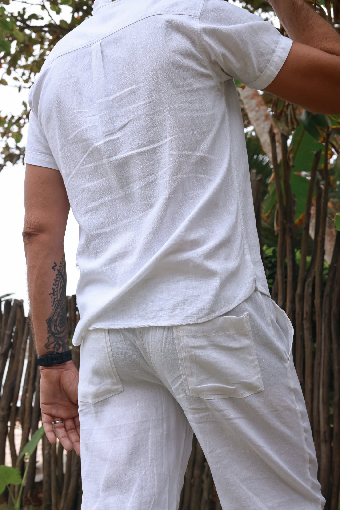 Adam Pants White