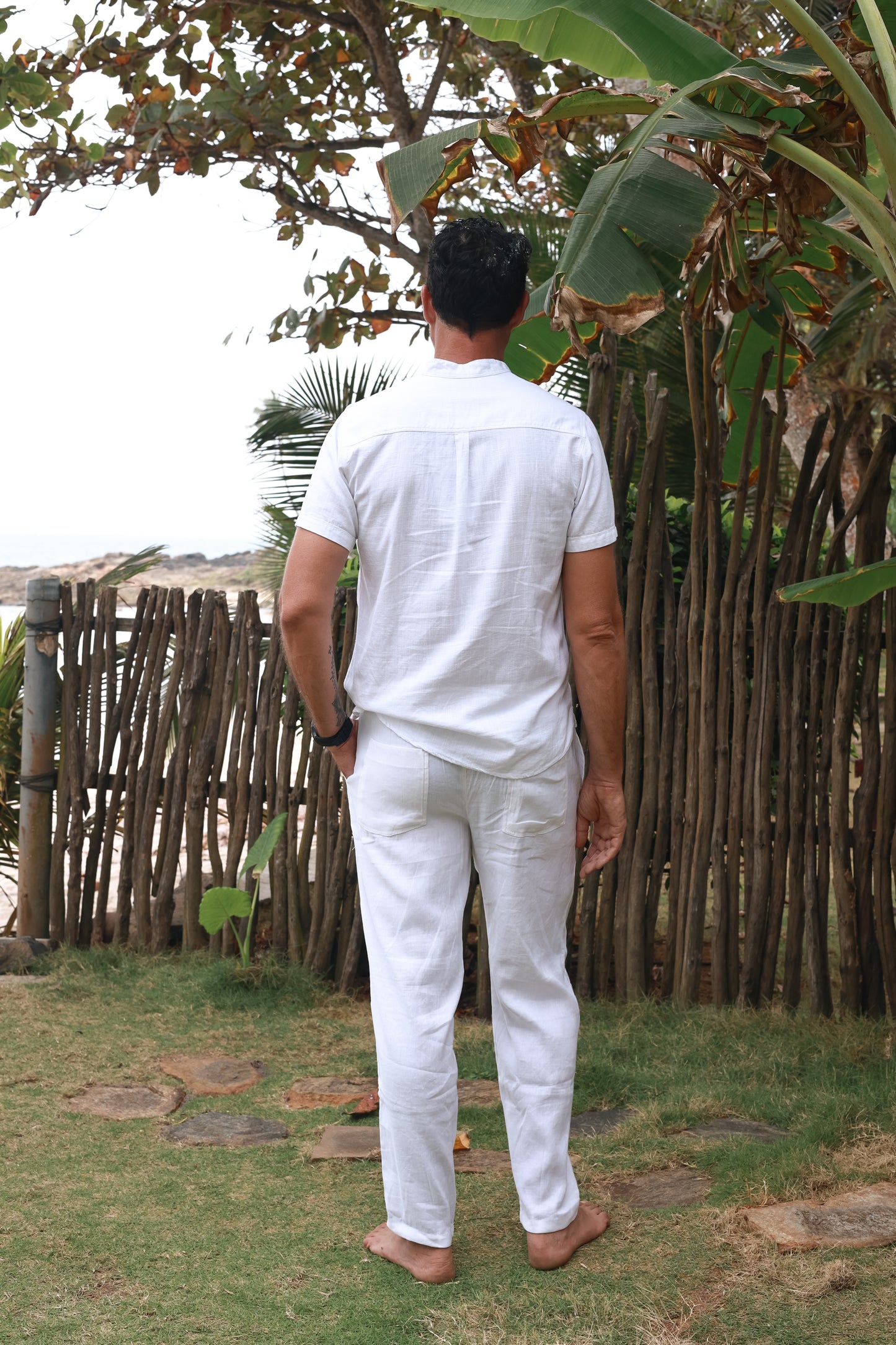 Adam Pants White