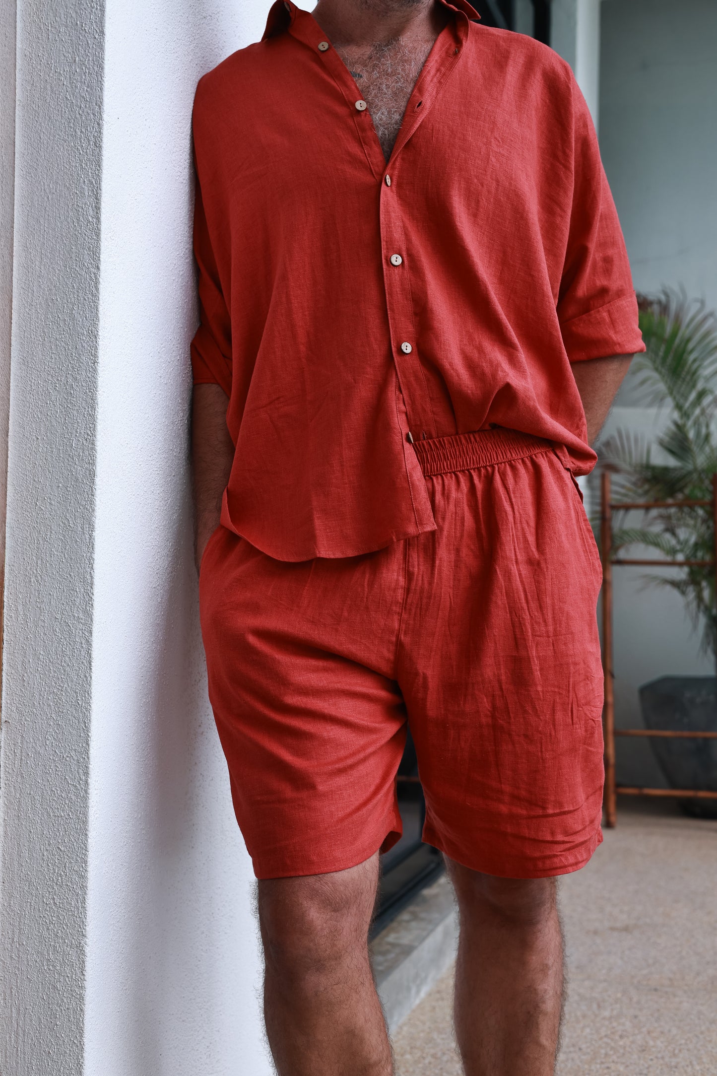 Adam Shorts Red