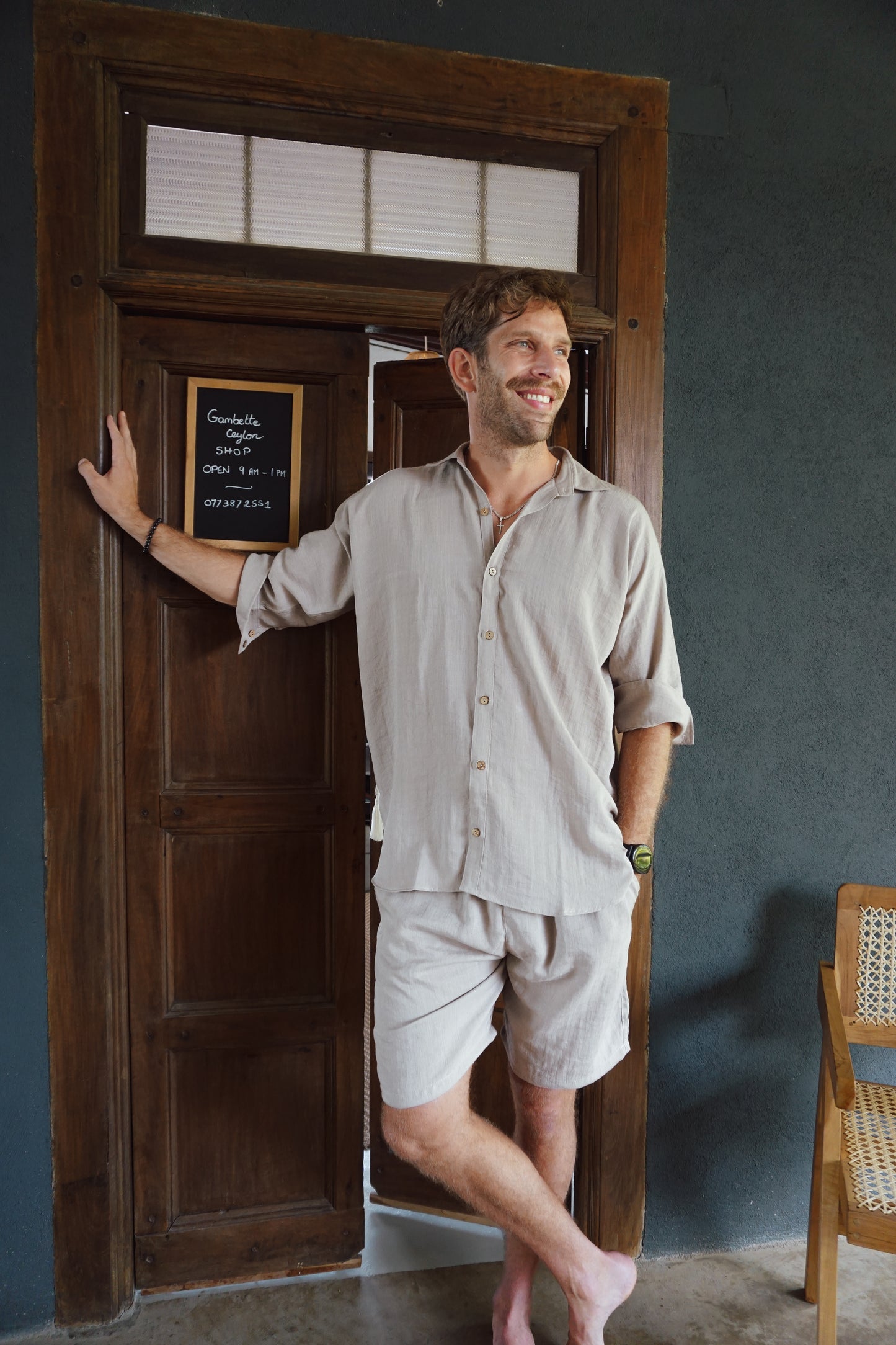 Adam Shorts Stone
