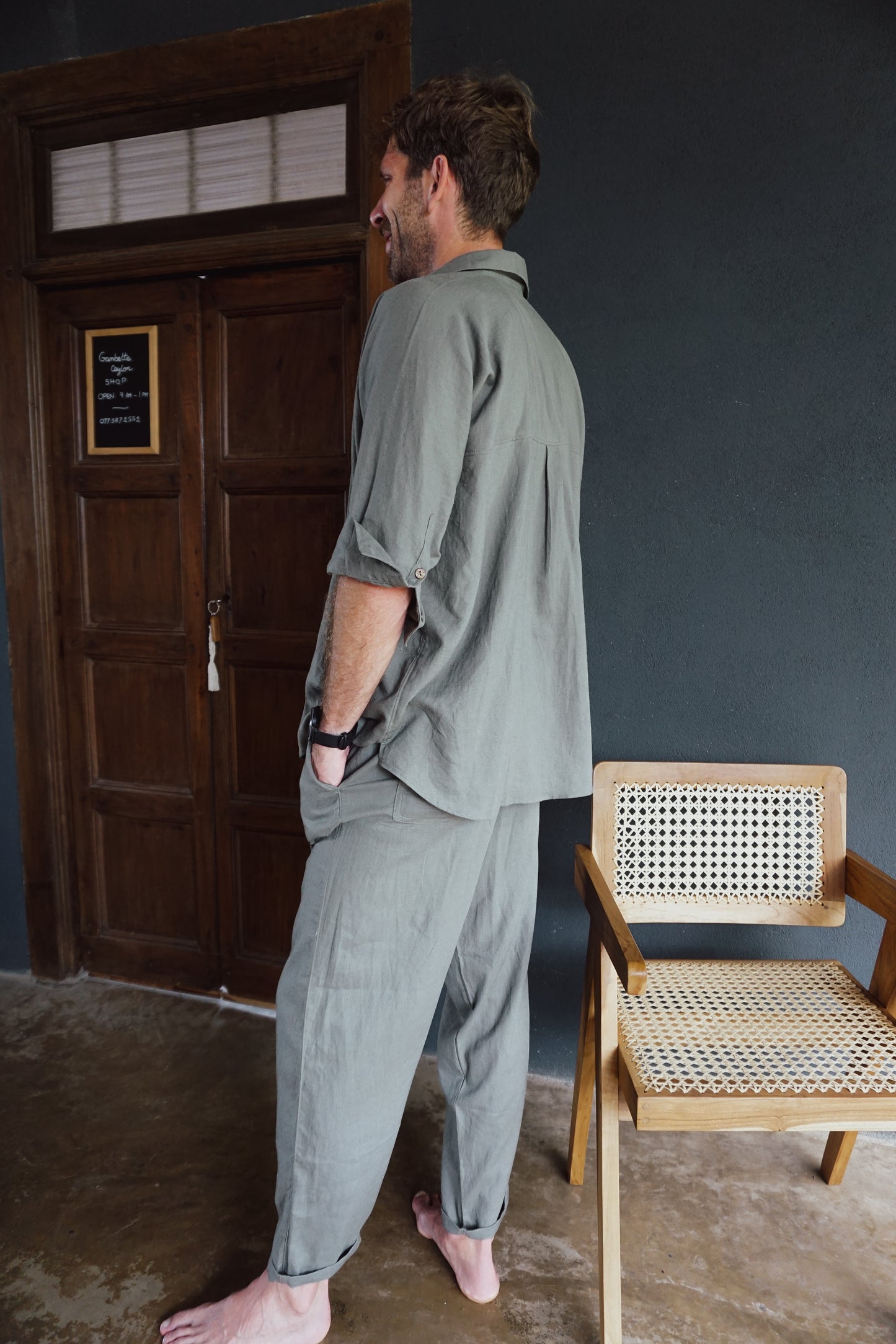 Khaki Co-ord Set