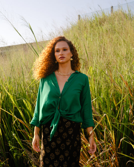 Jane Shirt Green