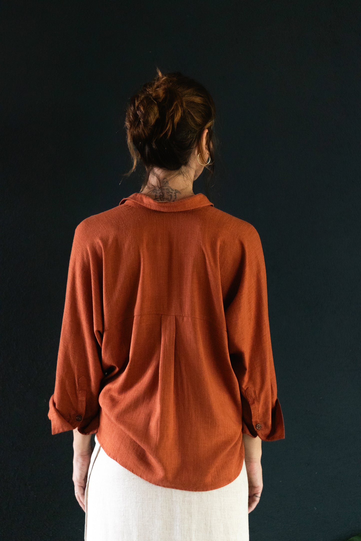 Suhasna Shirt Papaya