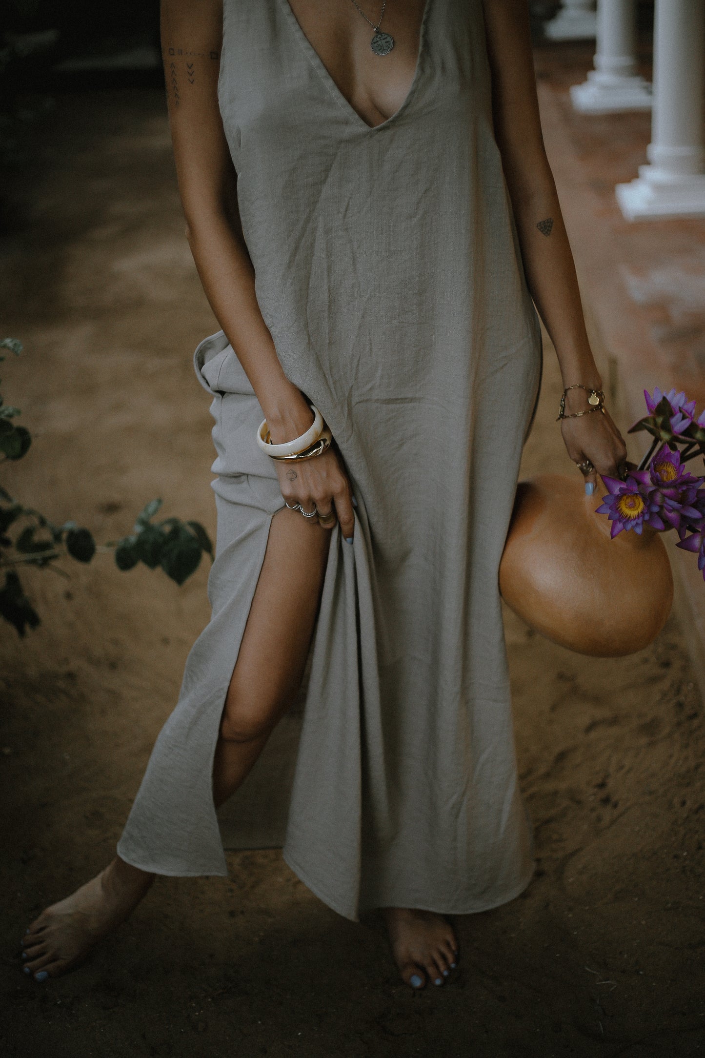 Mai Linen Dress