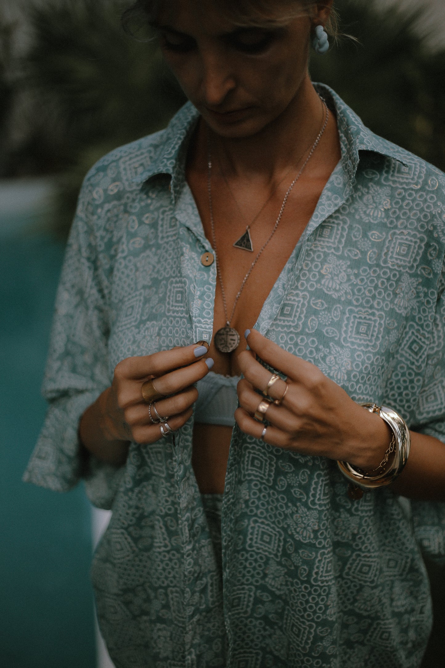 Angelo Shirt Limited Turquoise