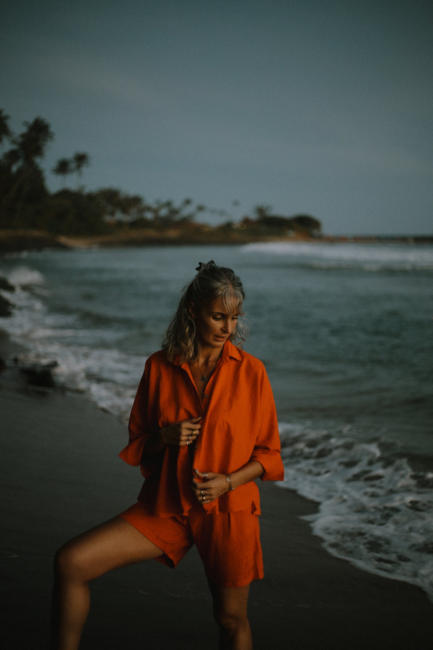 Enora Shorts Orange