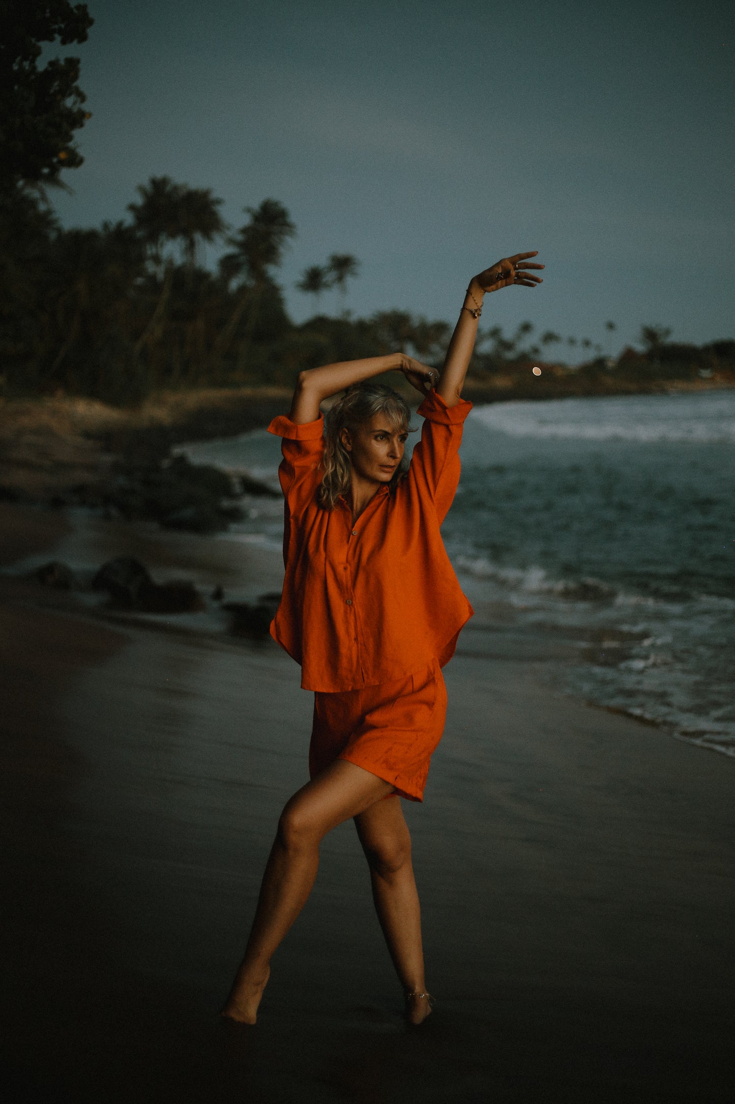 Enora Shorts Orange