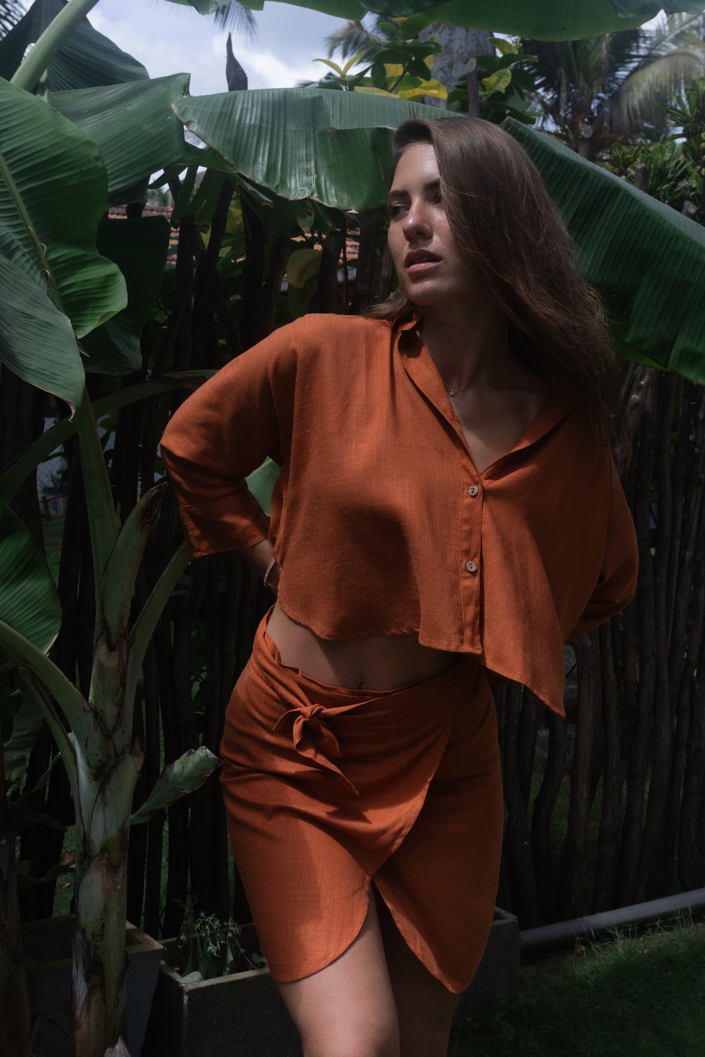 Podhi Shirt Papaya