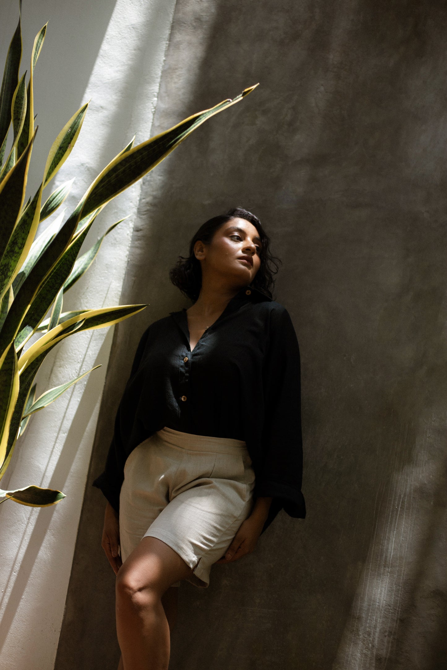 Suhasna Shirt Black