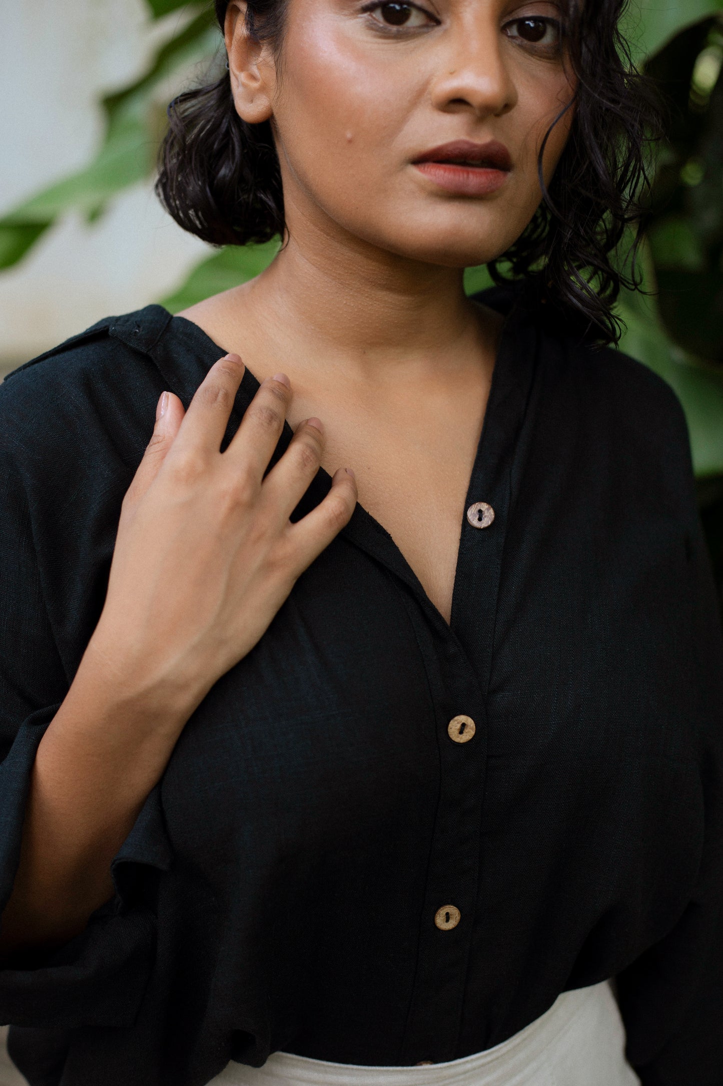 Suhasna Shirt Black