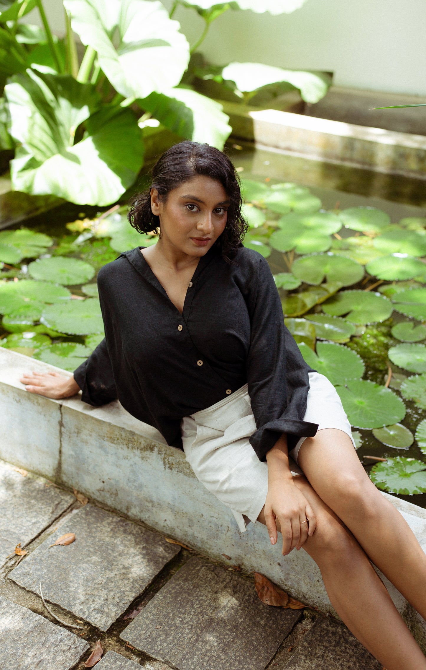 Suhasna Shirt Black